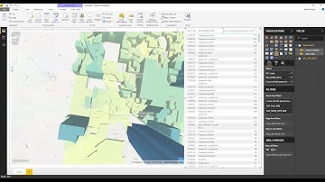 Power BI & Mapbox 3D Maps example