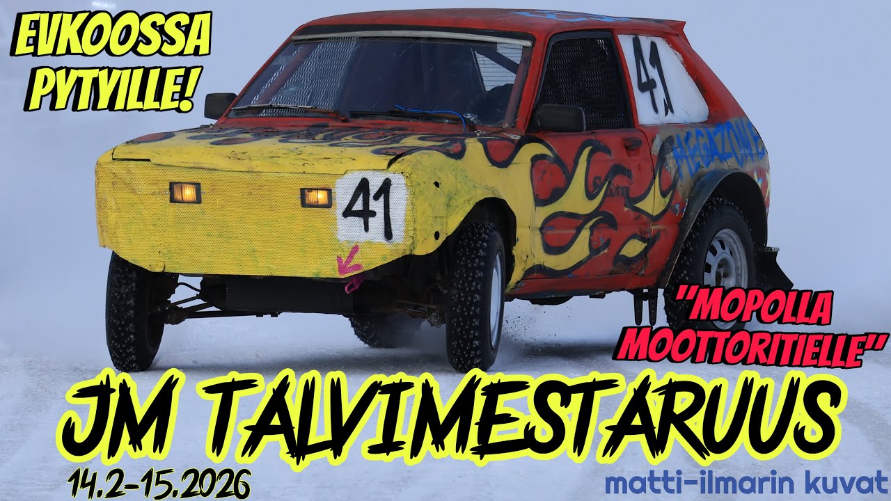 Talvimestaruus 2026 | Mopolla moottoritielle 😅 
