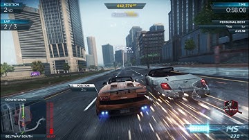 NEED FOR SPEED MOST WANTED 2012 | LAMBORGHINI GALLARDO | CRUSH HOUR |  GAMEPLAY |