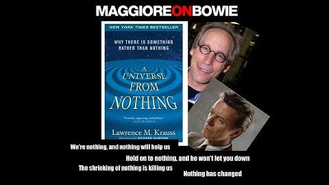 A Conversation About "Nothing" with Professor Lawrence Krauss