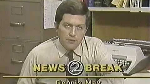 1983 KREM TV News Break with Dennis May