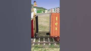 SHIP CONTAINER COUPLING ICF UTKRISHT | ATG #shorts #atgtrain #trainsimulatorgame #trainsimulatorgame