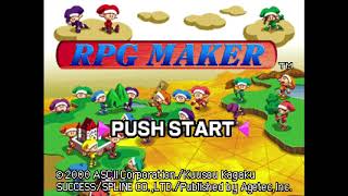 RPG Maker - Sony PlayStation - Intro & Title Screen