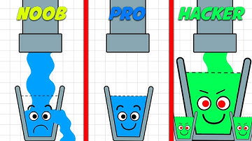 NOOB vs PRO vs HACKER - Happy Glass