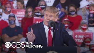 Trump, Biden visit key battleground states ahead of election