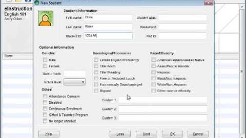 ExamView - Create a Class Roster