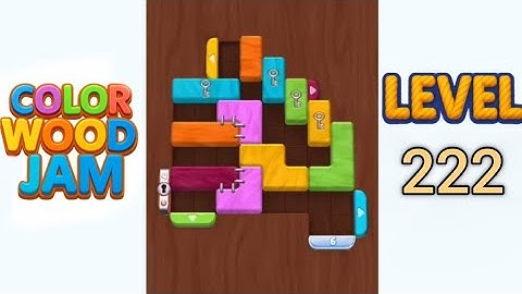 Color Wood Jam Level 222 Walkthrough