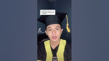 Kuliah di UT Wisudanya dimana ? #universitasterbuka #ut #wisuda #wisudadaring