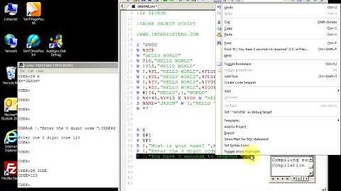INTERSYSTEMS CACHE MUMPS - OLD SCHOOL READ