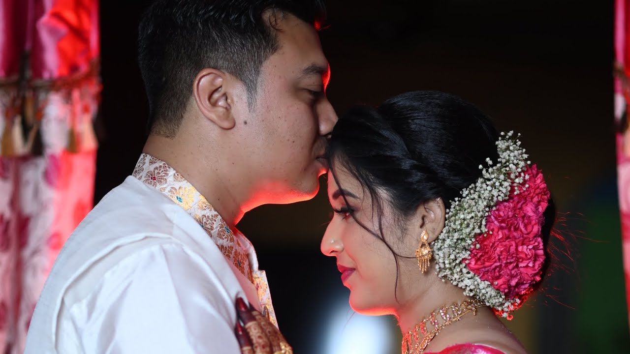 Assamese cinematic engagement, ring ceremony 💍🧿#assam #wedding #ritual
