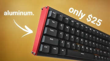Aluminum case magnetic keyboard for only $25?! (AJAZZ ALUX 68 HE Review)