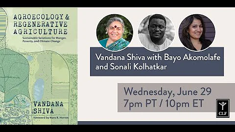 CITY LIGHTS LIVE! Vandana Shiva, Bayo Akomolafe an...