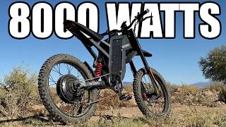 The EKXBIKE X21 MAX Is An E-Moto With Pedals - This Bike Is A BLAST