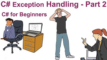 C# for Beginners - Part 21.2 - C# Exception Handling Tutorial (Part 2 - Try Catch)