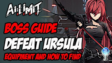 AI Limit - How to Defeat Ursula (Boss Guide) & Ursula