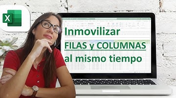 Inmovilizar FILAS y COLUMNAS en la hoja de EXCEL - SMARTpro Academy