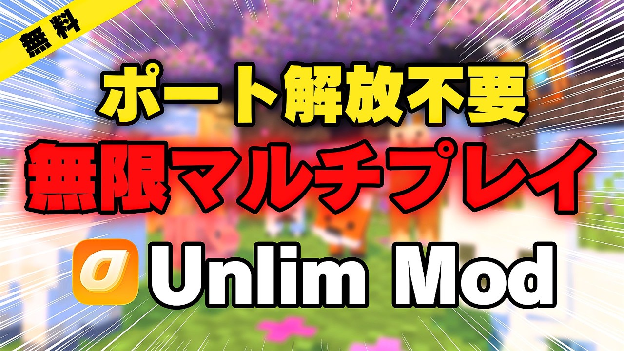 Connect Unlim - ポート解放不要ソフトウェアが公開しました！
