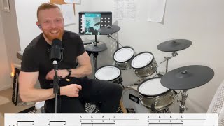 Drum Fill Idea: The Single Stroke Four - One Minute Drum Lesson