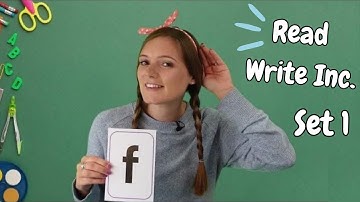 Read Write Inc. | Set 1 Sounds | Learn Phonics | British Teacher