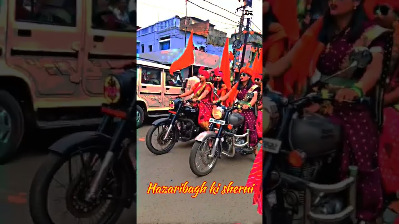 Hazaribagh girls ramnavami juloos 