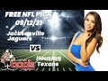 NFL Pick - Jacksonville Jaguars vs Houston Texans Prediction, 9/12/2021 Week 1 NFL Pick & Odds