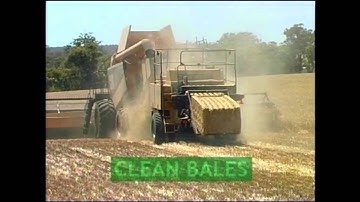 Capture weed seeds at harvest: Bale Direct System