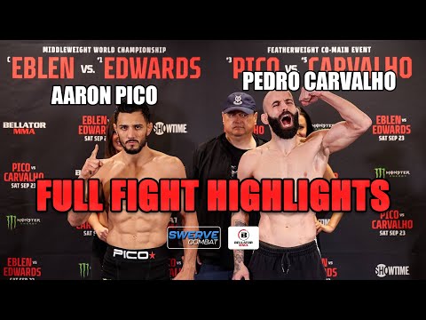 Aaron Pico vs Pedro Carvalho fight footage