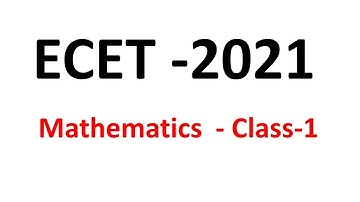 ECET 2021 | Mathematics for IIT/JEE | Partial Fractions | Video-1 | ECET Mathematics in Telugu