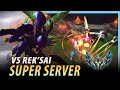 Qiuyi khazix vs super server reksai khazix vs reksai