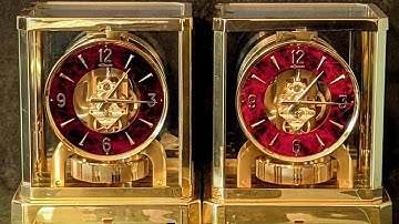 Jaeger LeCoultre Atmos Clocks -TWINS!!