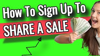 shareasale registration - how to signup for shareasale