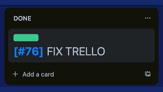 I Fixed Trello