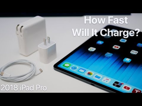 2018 iPad Pro Fast Charging - How fast is it?