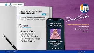 Silent in Class, Loud Online: Teaching English Speaking in Today’s Digital Culture ~ SPBI4401