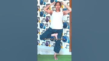 Tree Pose Tutorial for Beginners | Balance & Focus in 30 Seconds