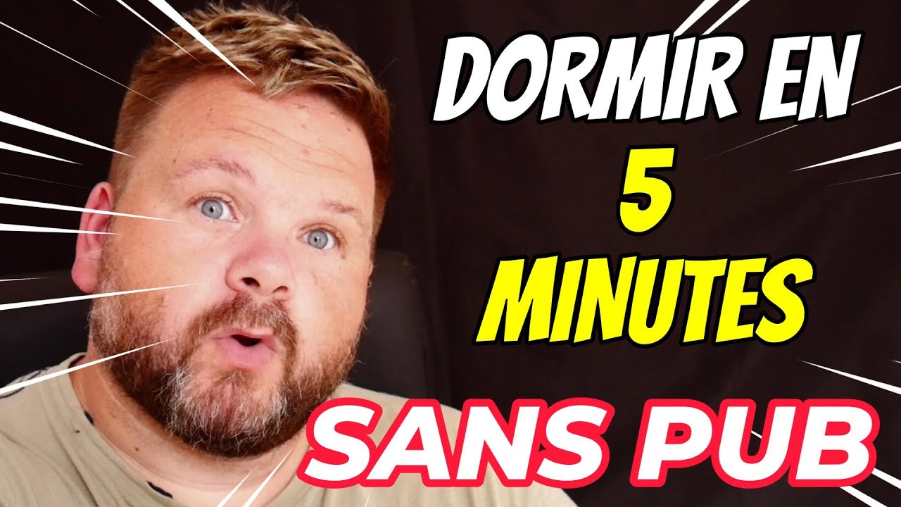 ASMR DORMIR EN 5 MINUTES ( inaudible et bruits de bouches ) 