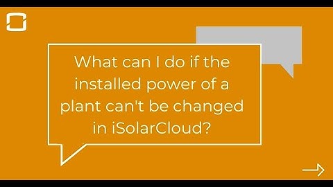 Sungrow Tech-Tipp: Firmware Update