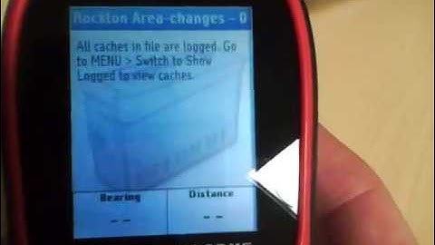 How to switch between files or Pocket Queries on DeLorme Earthmate PN-60