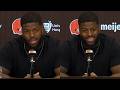 Jared Verse addresses the media after being traded to the Browns 👀