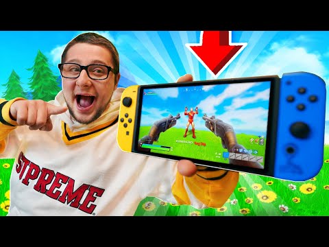 LUDO me VOLE ma SWITCH FORTNITE (Je suis pas content)