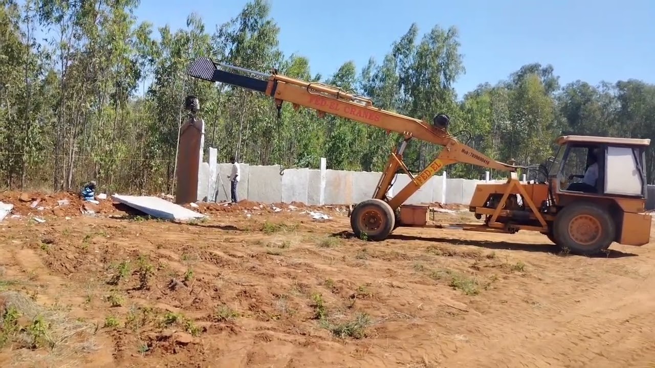 (For cranes contact:7899690416) Stone shifted by ace crane of FED-EL CRANES in kodti 