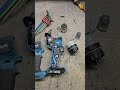 Broken Makita drill getting a new chuck and a deep clean. strip it, clean it, fix it. #drill #tools