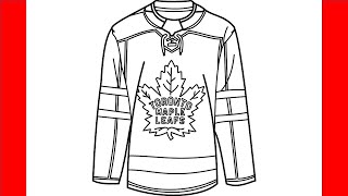 Making TWO custom @Toronto Maple Leafs jerseys! Part 3 #howto #diy