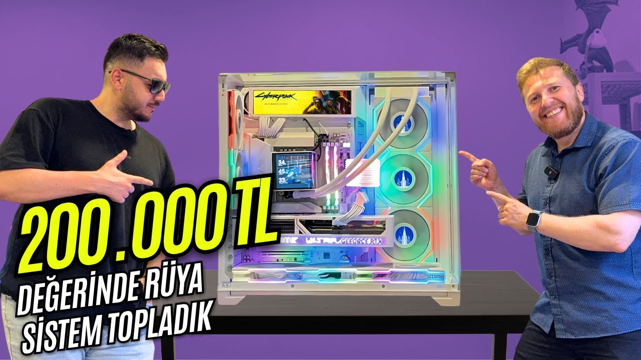 İzleyicime Her Yerinde Ekran Olan PC Topladık (200.000 TL)