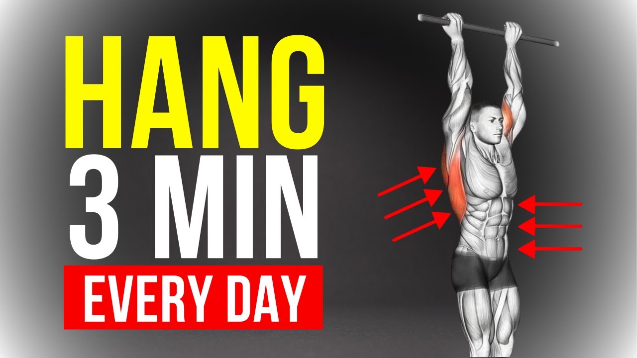Dead Hang Every Day for 3 Minutes and THIS Will Happen To Your Body