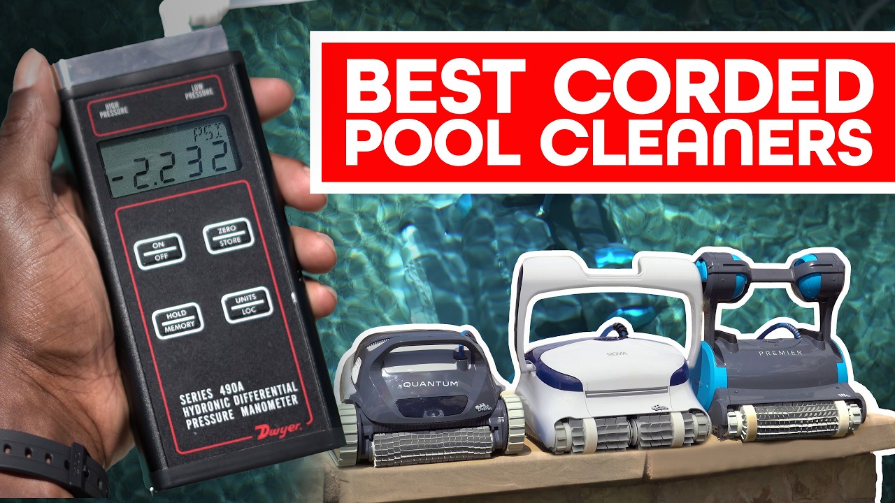 Best Corded Pool Cleaner - In-Depth Manometer PSI Testing & Reviews