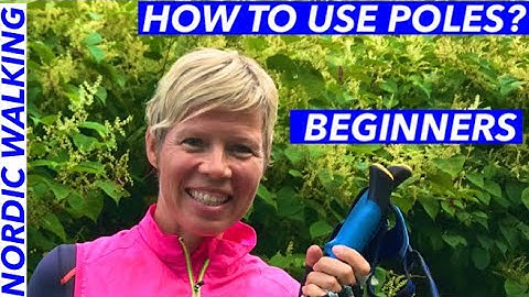 How to use Nordic Walking poles?