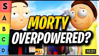 multiversus character tier list MORTY OVERPOWERED??!!!!!
