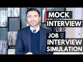 Job Interview Simulation and Training - Mock Interview