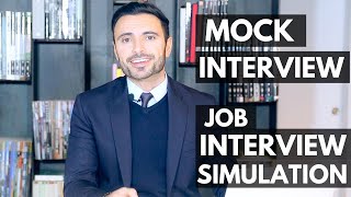 Job Interview Simulation and Training  Mock Interview